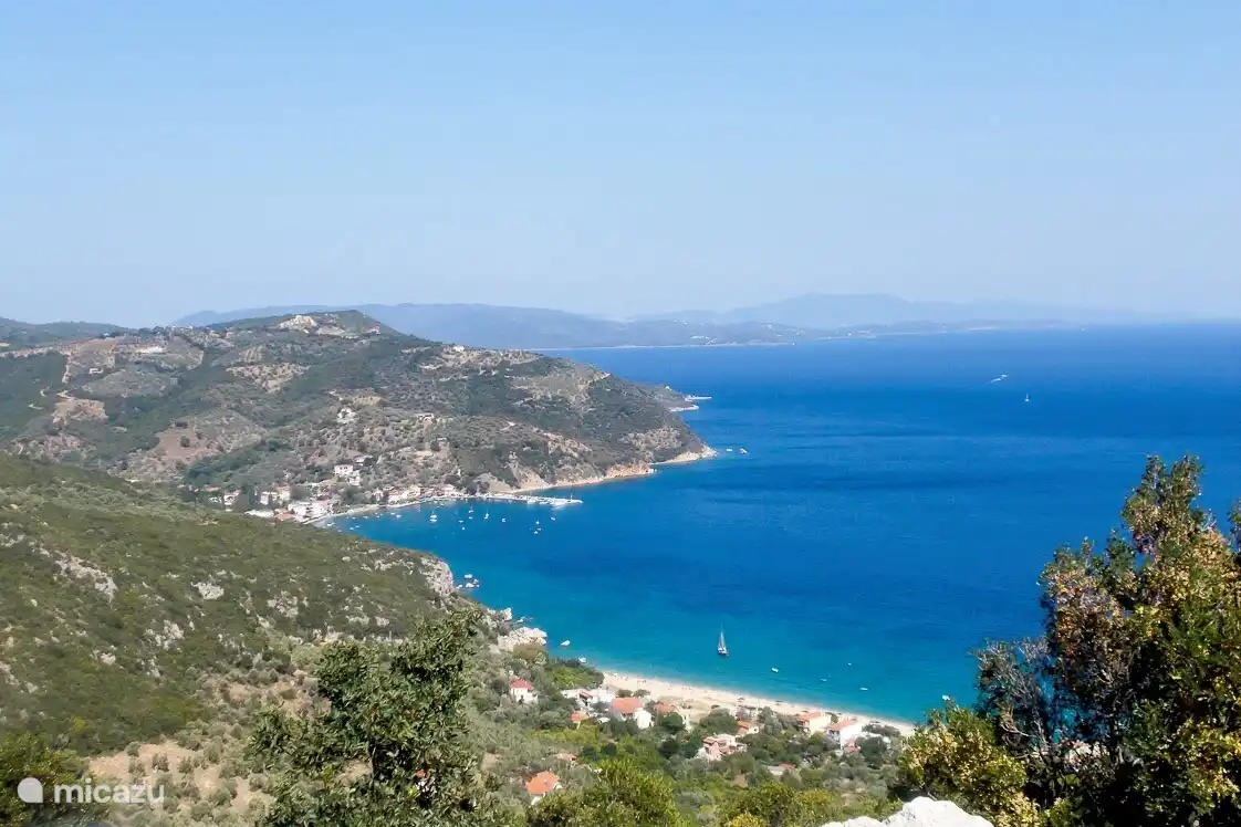 Uitzicht op Platanias vanaf Mirko