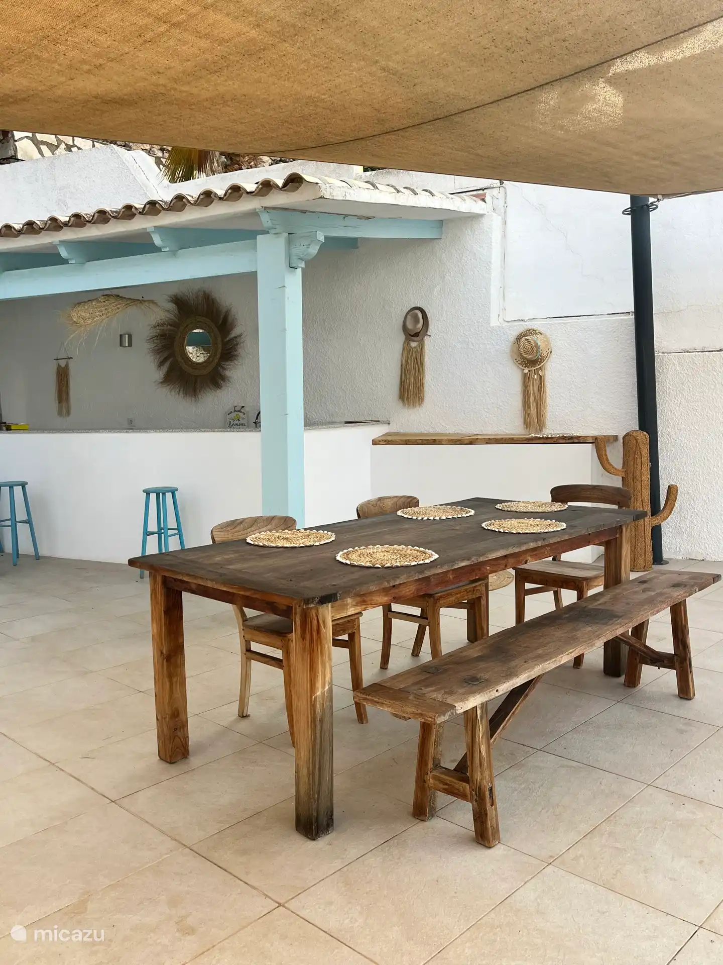 Draußen essen und genießen 