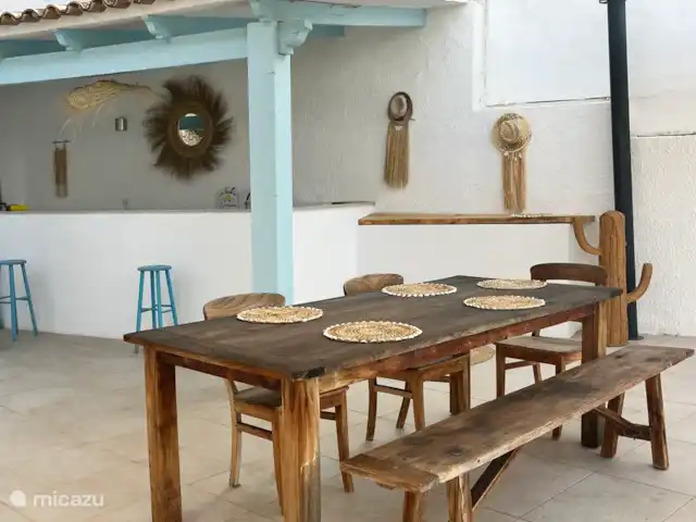 Location de Vacances Espagne, Costa Blanca, Moraira, villa - Villa Charlotte Mangez à l’extérieur et dégustez