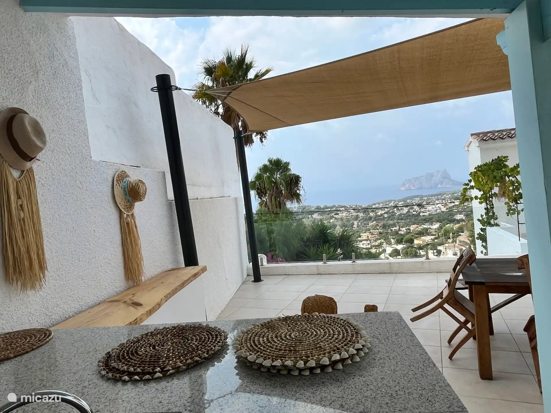 Draußen essen und genießen 