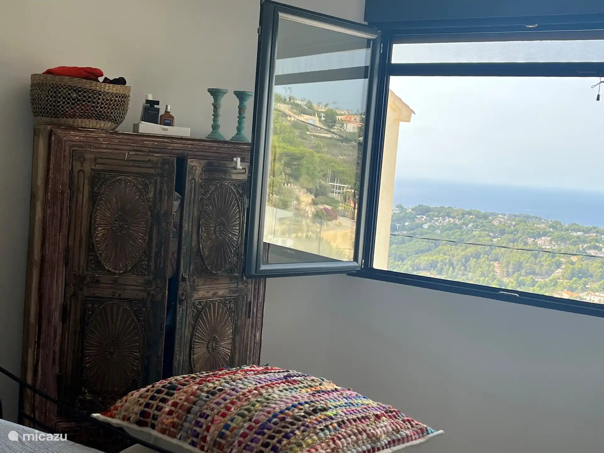 Schlafzimmer mit Meerblick