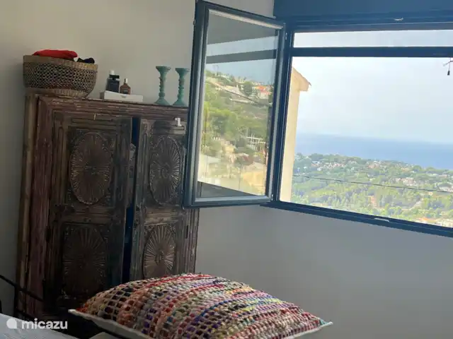 Location de Vacances Espagne, Costa Blanca, Moraira, villa - Villa Charlotte Chambre avec vue sur la mer