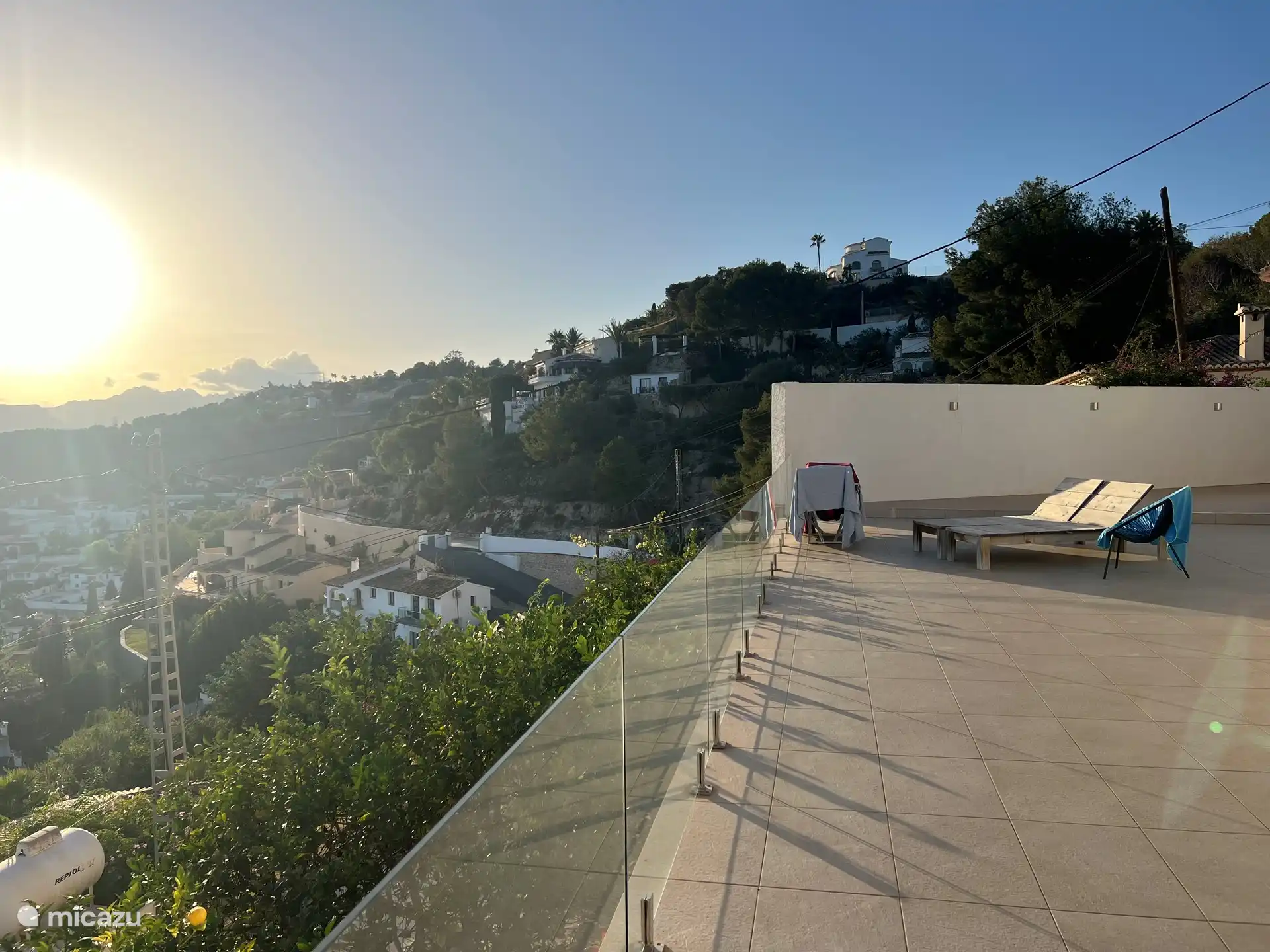 Terrasse mit Aussicht 