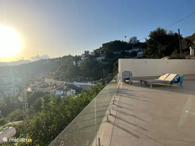 Location de Vacances Espagne, Costa Blanca, Moraira, villa - Villa Charlotte Terrasse avec vue