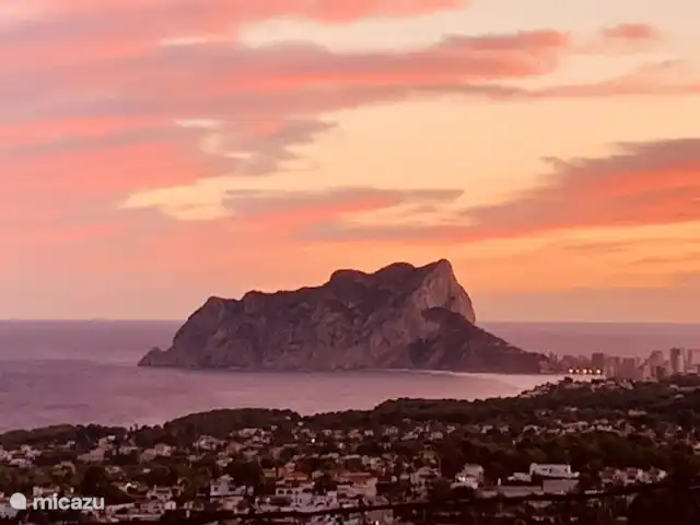 Location de Vacances Espagne, Costa Blanca, Moraira, villa - Villa Charlotte Dîner avec vue.