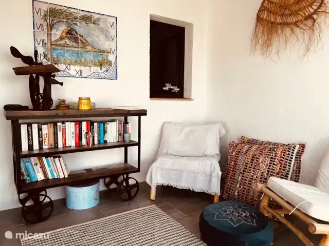 Location de Vacances Espagne, Costa Blanca, Moraira, villa - Villa Charlotte Pergola avec coin cosy