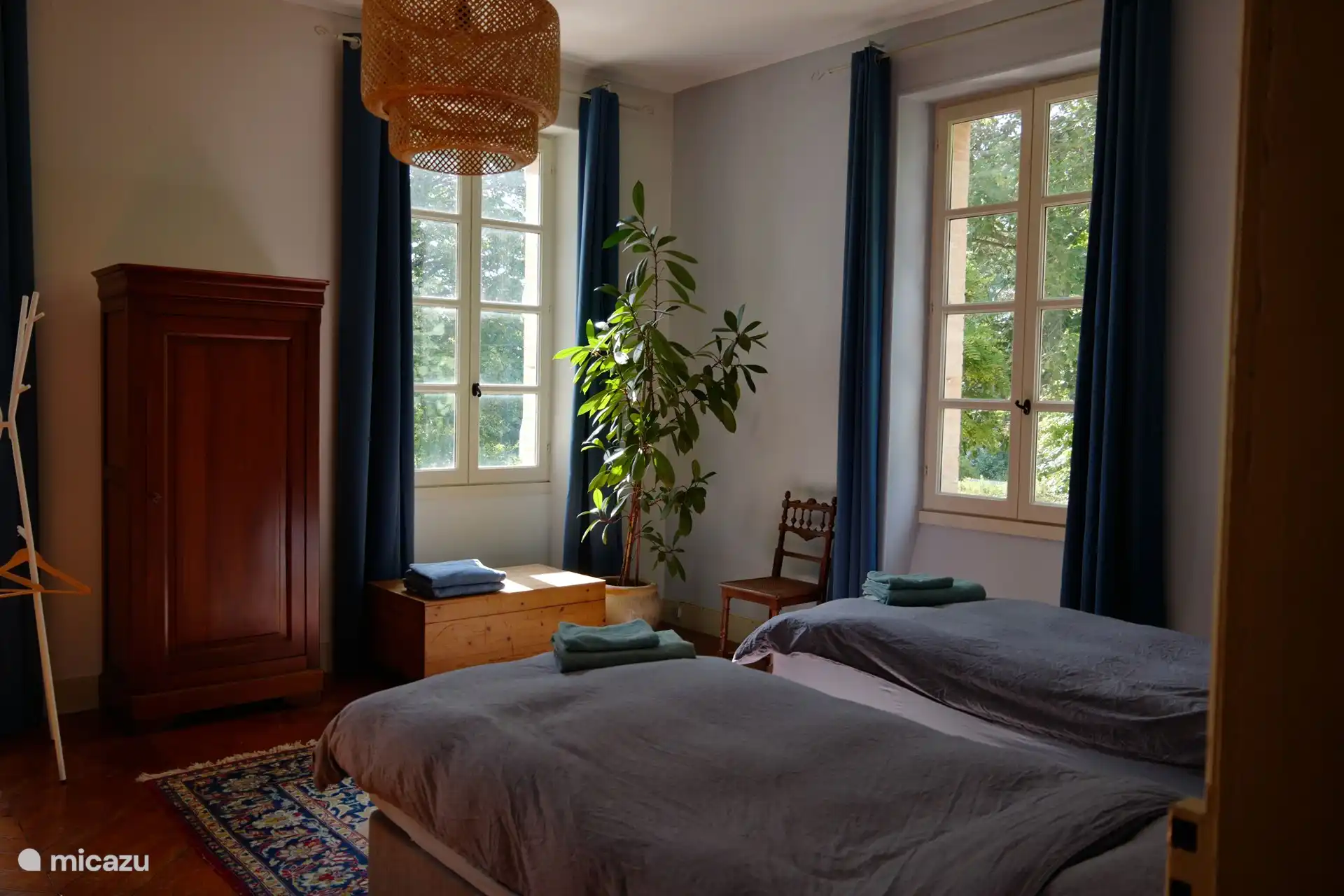 Bedroom 1 at the front of the house.