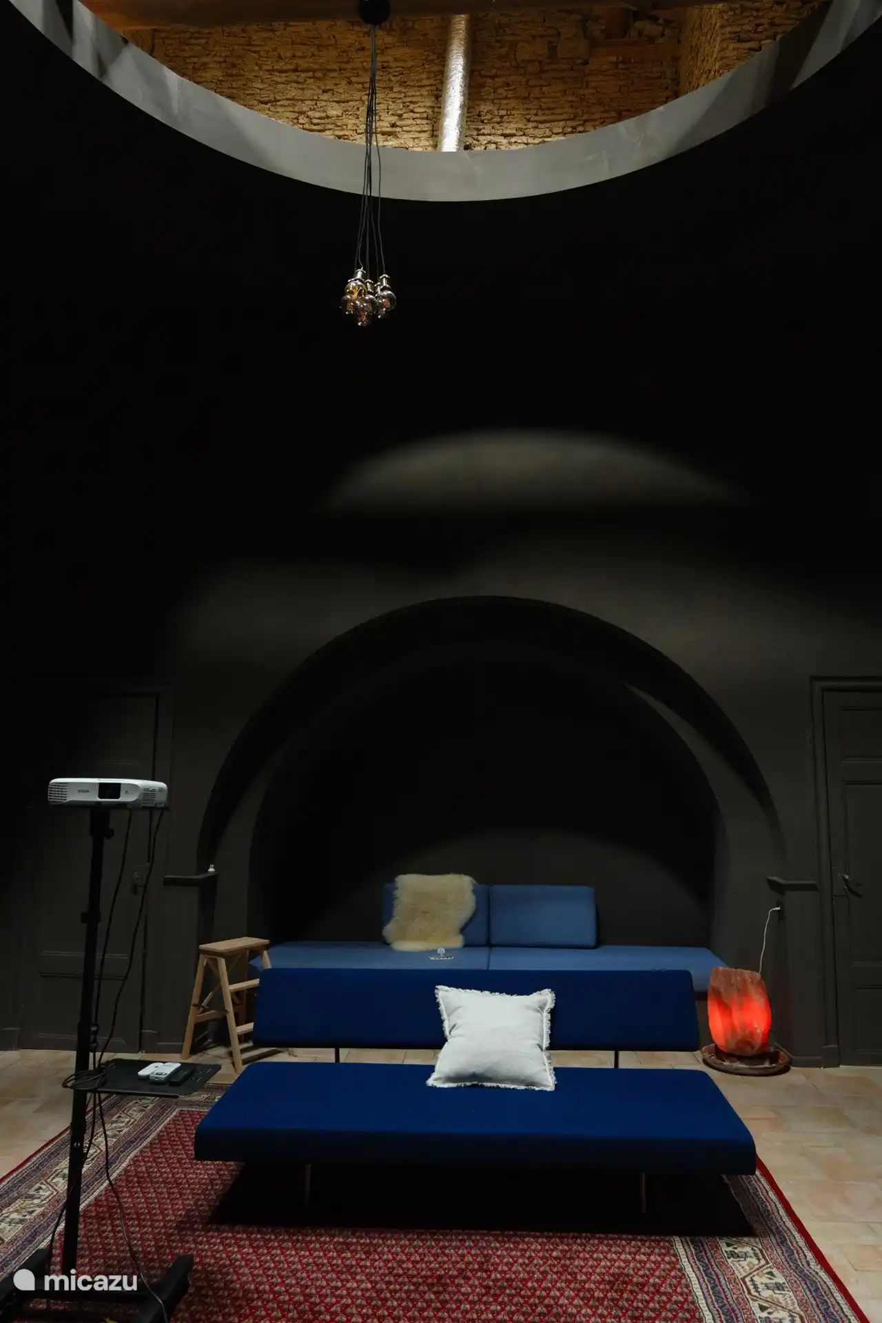 The central room (in home cinema setup).