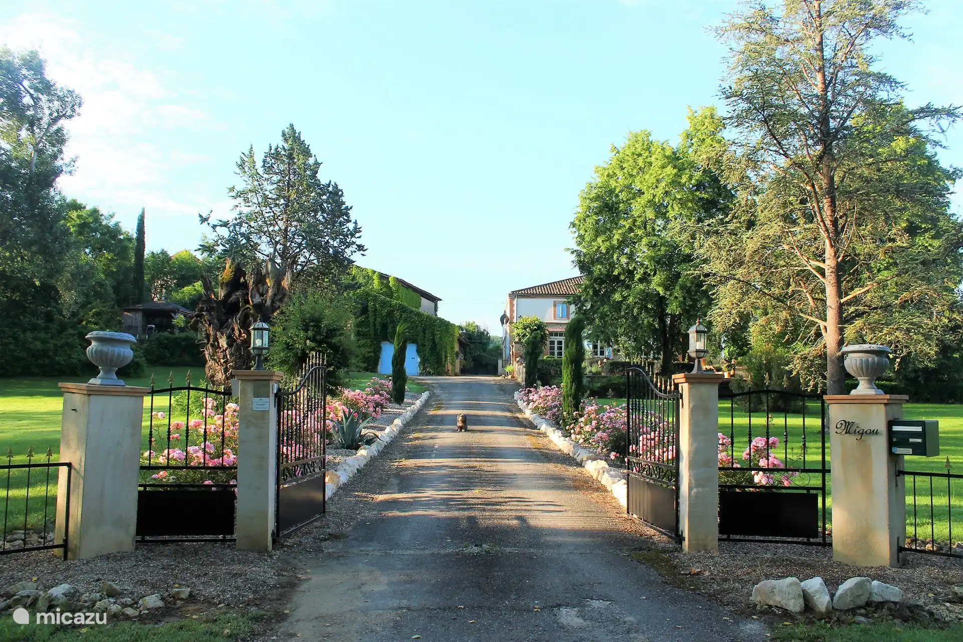 The entrance on Migou. Welcome!