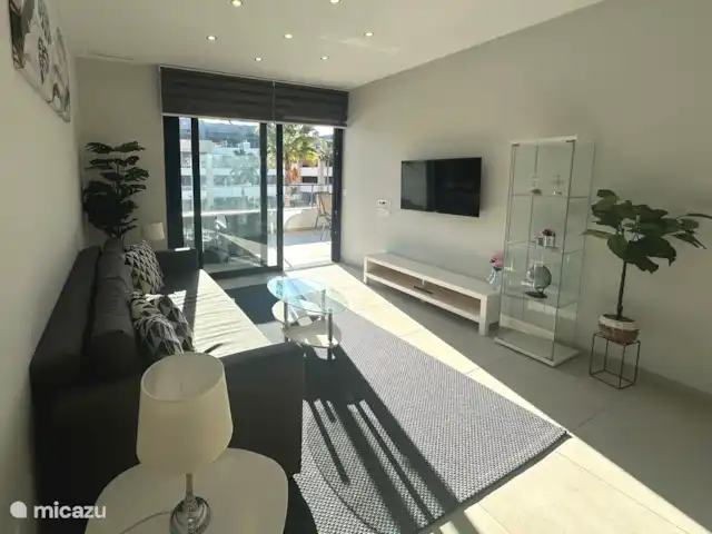 Flamenca Village met groot balkon huren in Spanje, Costa Blanca, Orihuela Costa - appartement Woonkamer