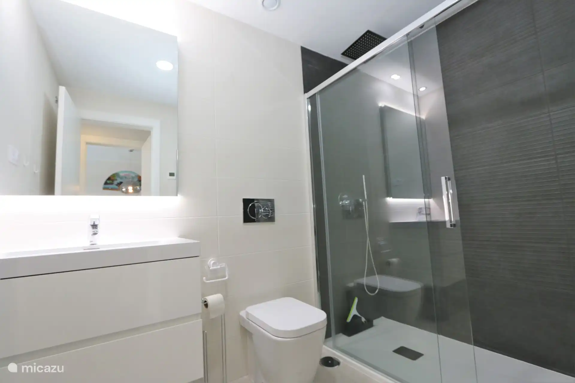 Bathroom with walk-in shower