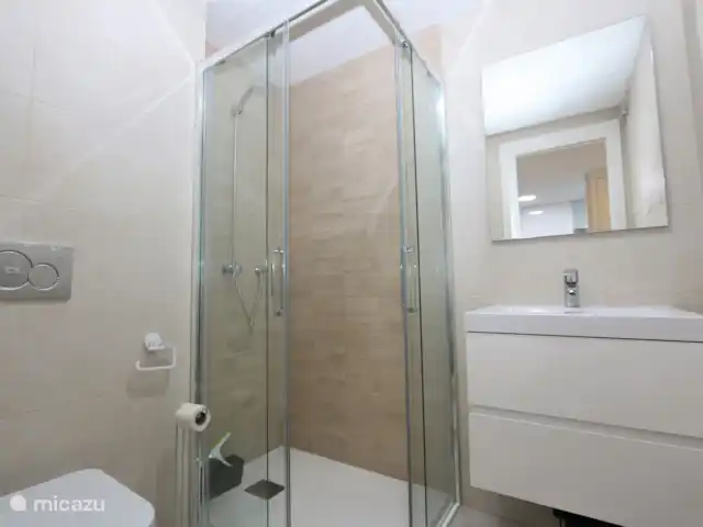 Flamenca Village met groot balkon huren in Spanje, Costa Blanca, Orihuela Costa - appartement Badkamer