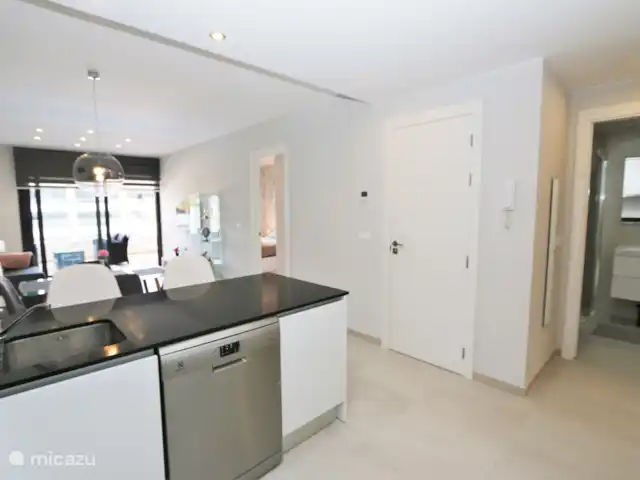 Flamenca Village met groot balkon huren in Spanje, Costa Blanca, Orihuela Costa - appartement Keuken