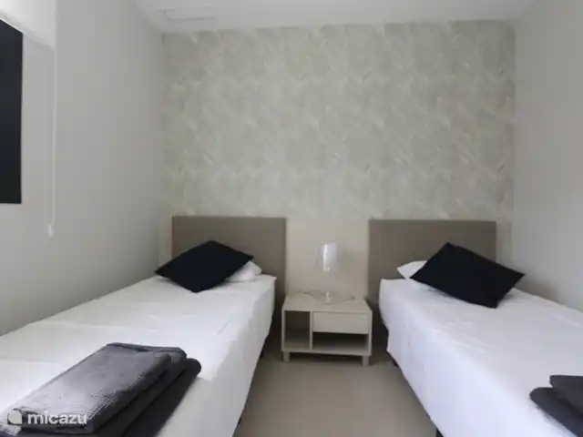 Appartement de 3 pièces à Flamenca Village | Espagne, Costa Blanca, Orihuela Costa - appartement Chambre avec deux lits simples