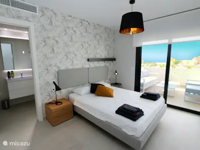 Appartement de 3 pièces à Flamenca Village | Espagne, Costa Blanca, Orihuela Costa - appartement Chambre avec lit double