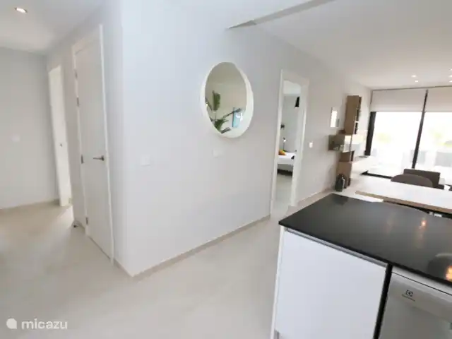 Appartement de 3 pièces à Flamenca Village | Espagne, Costa Blanca, Orihuela Costa - appartement Cuisine, salle à manger et salon