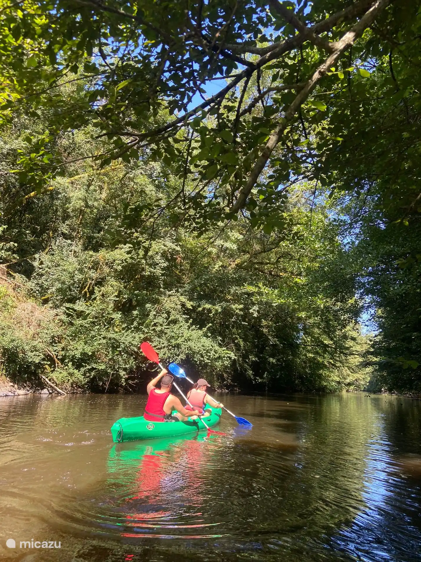 Kajakfahren auf dem Tardoire