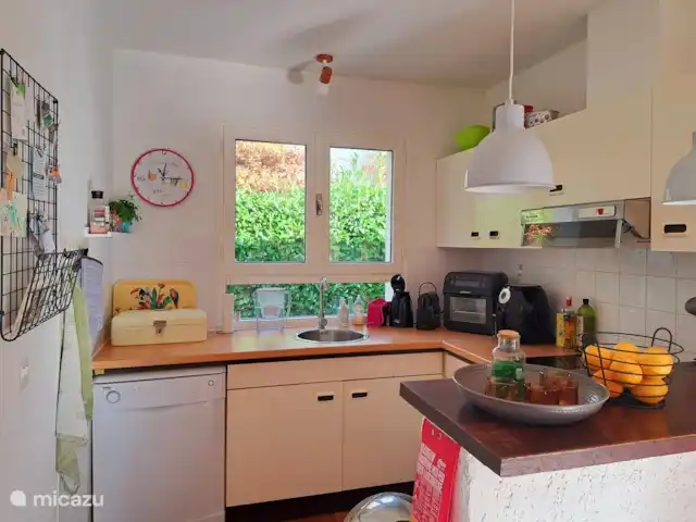 Location de Vacances France, Charente, Écuras, maison de vacances - Le Chat 217 Le Camelot Cuisine ouverte