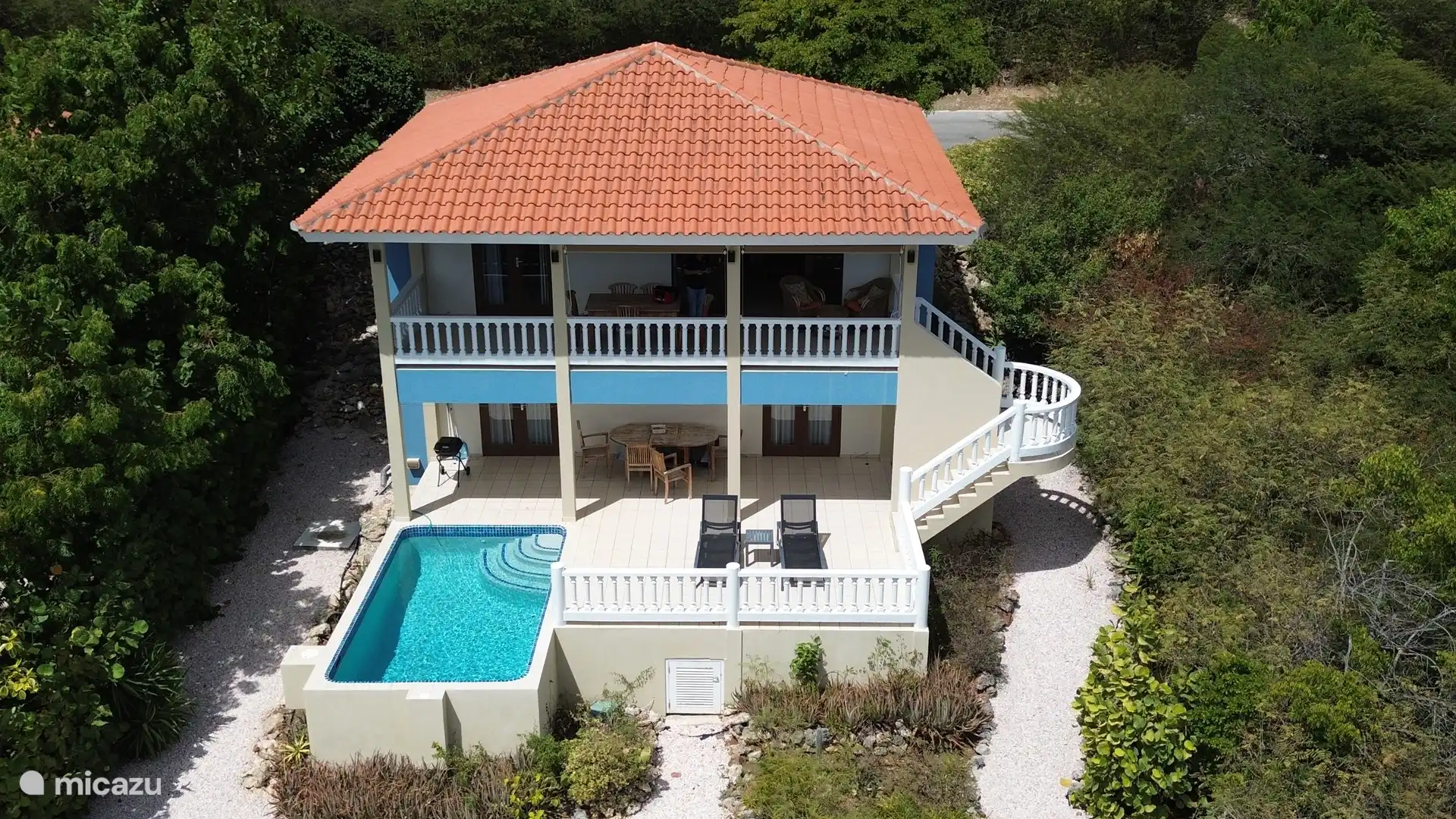 Dushi Sunset Coral Estate, Curaçao | Curaçao, Banda Abou (ouest), Coral Estate, Rif St.Marie - Villa