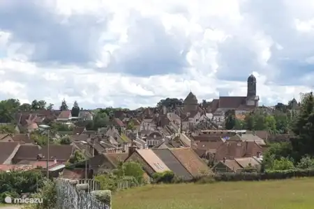 La ville d'Arnay-le-Duc