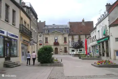 La ville d'Arnay-le-Duc