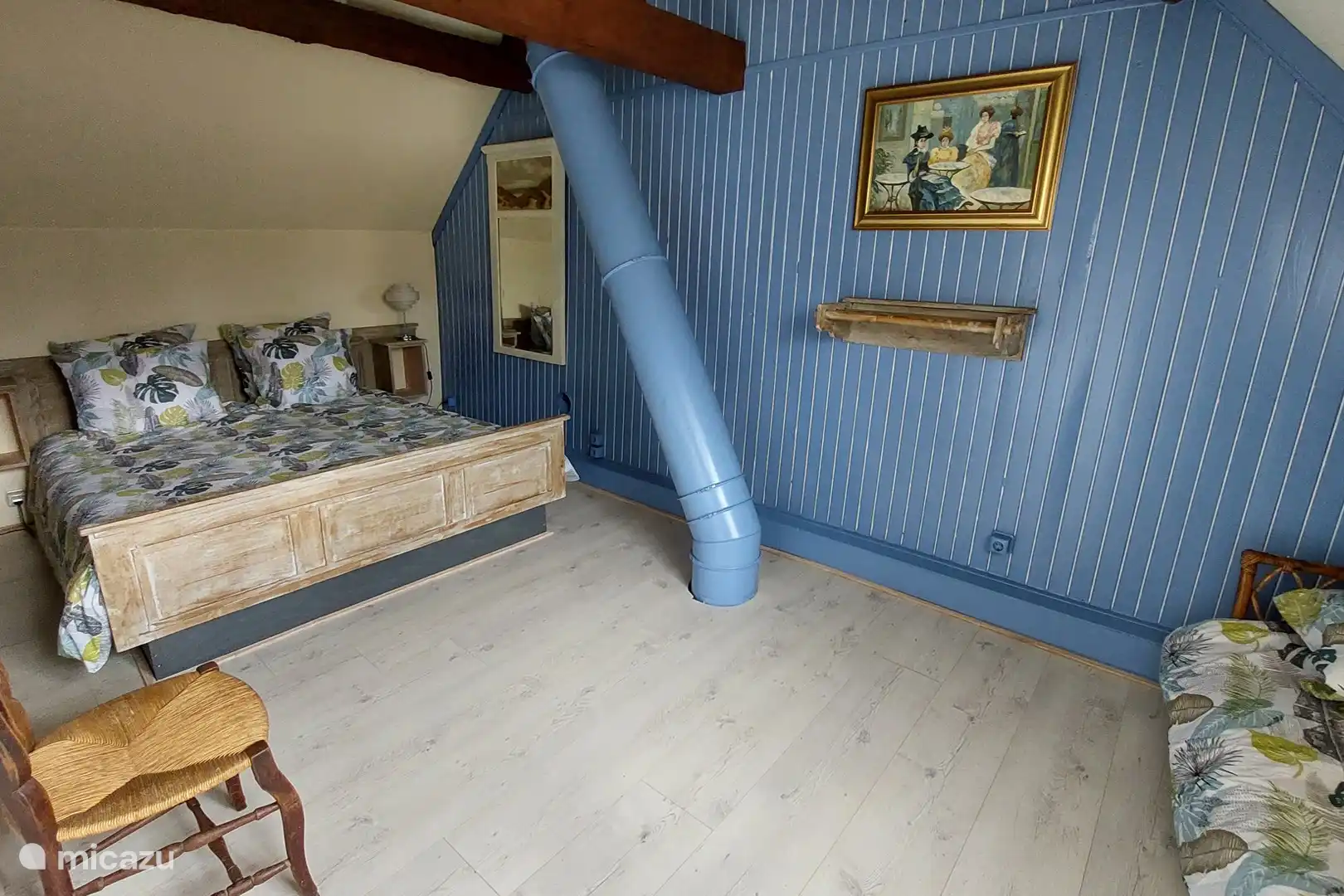 Schlafzimmer 2 im zweiten Stock