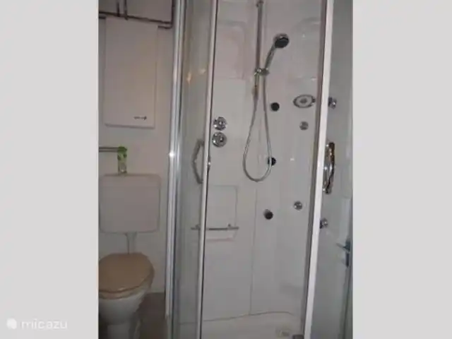 Location de Vacances Autriche, Salzburgerland, Bramberg am Wildkogel, appartement - Maison Mühlbach Kitzbühel La salle d’eau et les toilettes