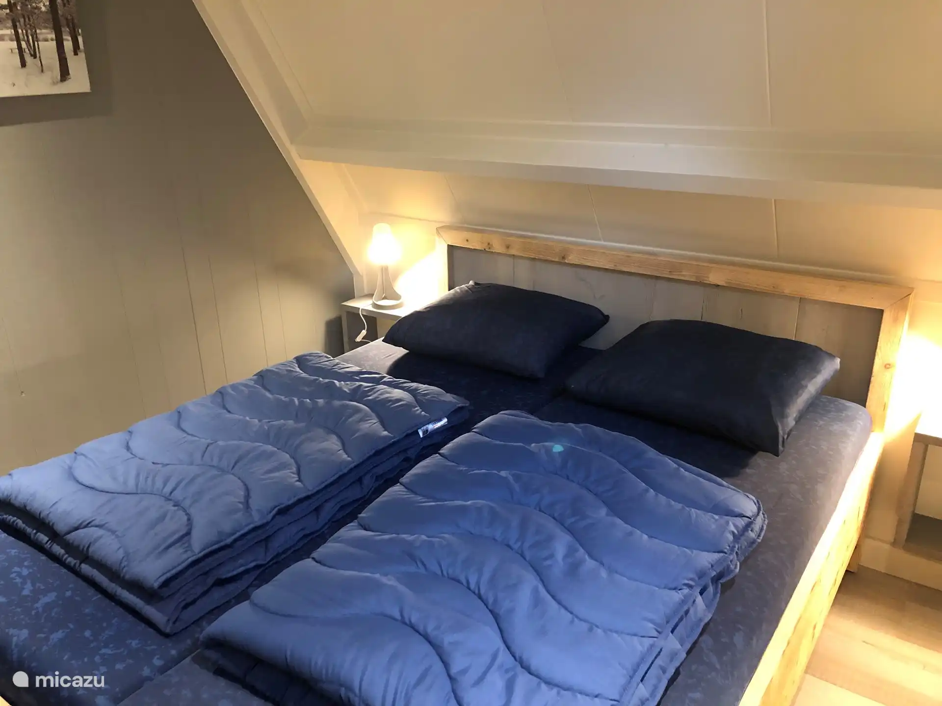 Schlafzimmer 1 von 2 im Erdgeschoss