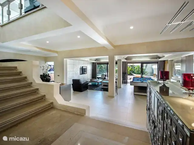 Villa Premier | Portugal, Algarve, Olhos De Agua - villa Escalier menant à la zone de divertissement