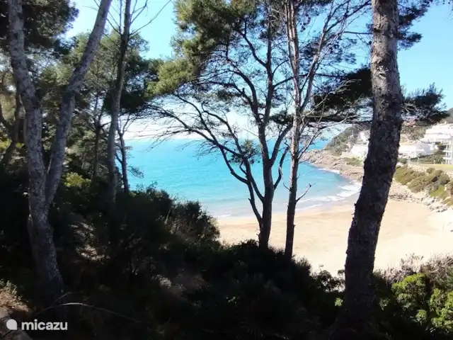 Brisa al Mar | Espagne, Costa Dorada, Salou - appartement À 100 mètres à pied se trouve la plage de Cala Crancs. Une plage idyllique entre 2 rochers. Du parc, qui borde celui-ci, vous avez une belle vue sur la mer Méditerranée