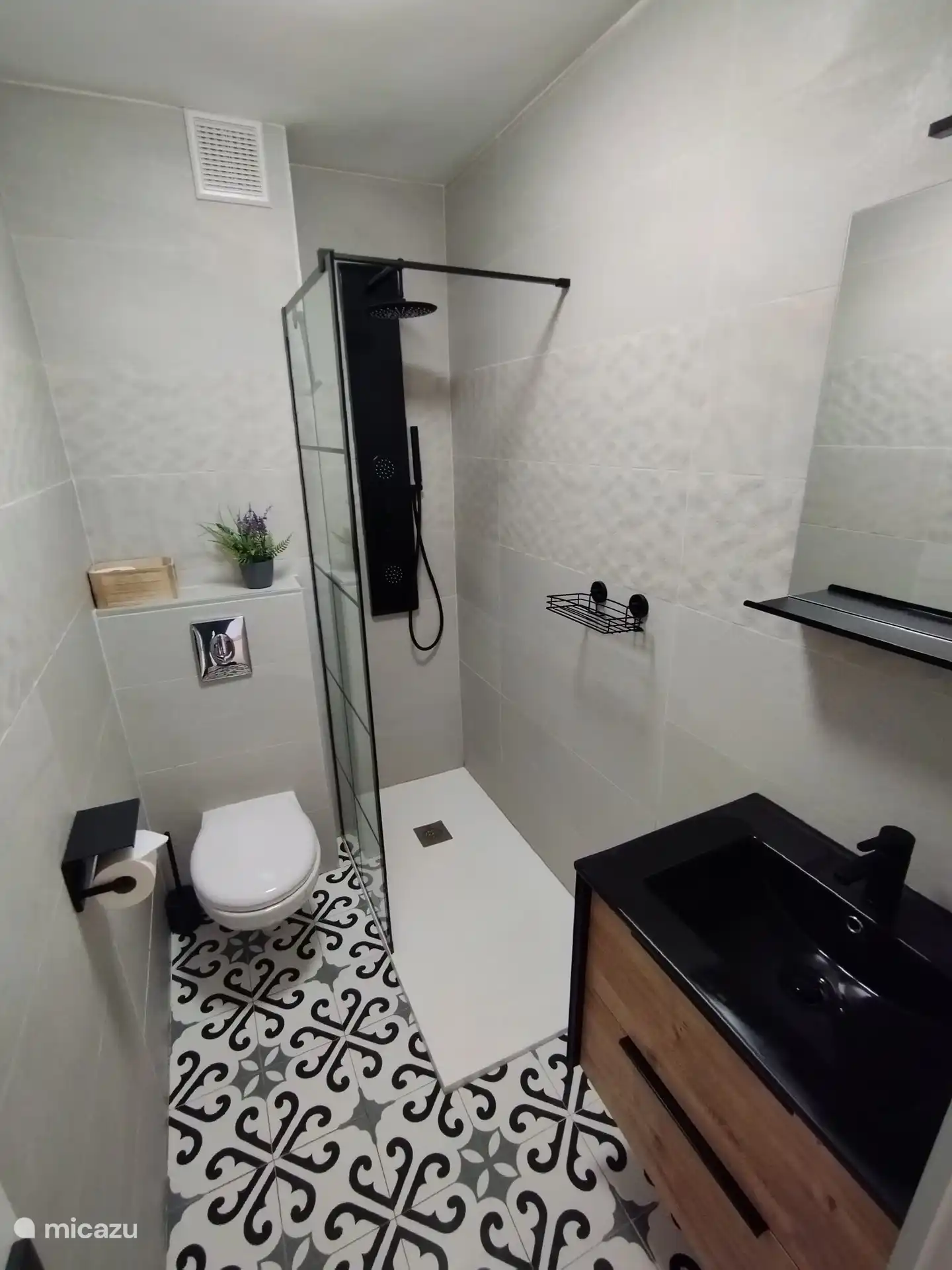 gerenoveerde badkamer