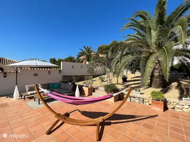 CASA SERENITA Encantadora villa Javea en España, Costa Blanca, Jávea - villa Terraza exterior con hamaca