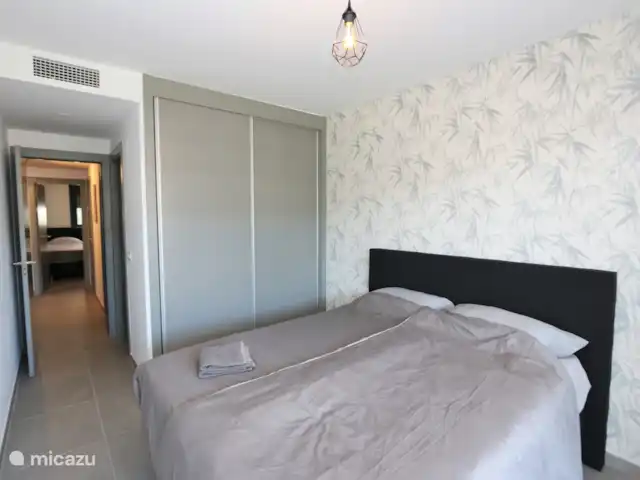 Appartement avec vue sur la piscine | Espagne, Costa Blanca, Orihuela Costa - appartement Chambre avec lit double
