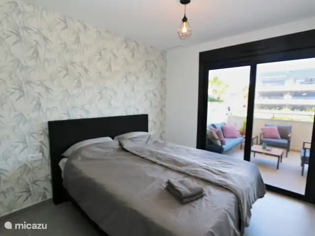 Appartement avec vue sur la piscine | Espagne, Costa Blanca, Orihuela Costa - appartement Chambre avec lit double
