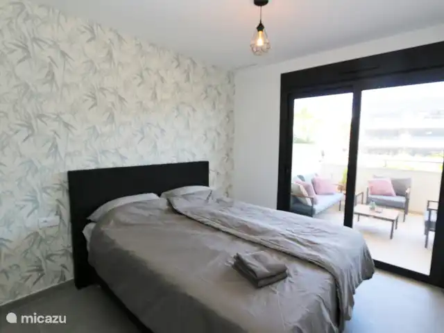 Appartement avec vue sur la piscine | Espagne, Costa Blanca, Orihuela Costa - appartement Chambre avec lit double