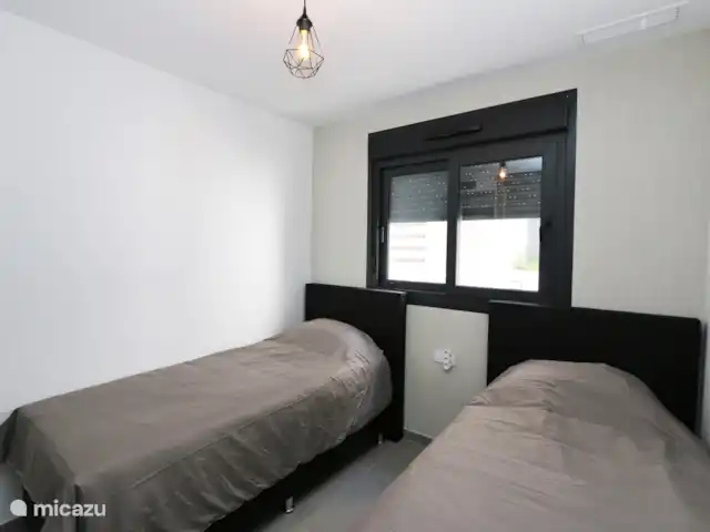 Appartement avec vue sur la piscine | Espagne, Costa Blanca, Orihuela Costa - appartement Chambre avec deux lits simples