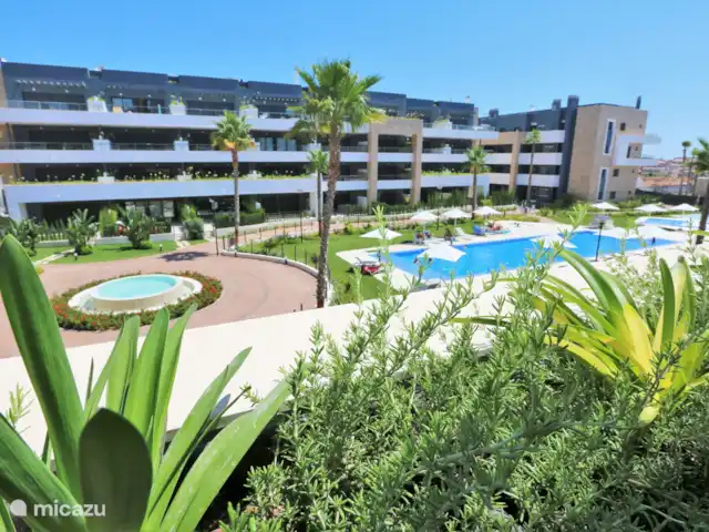 Appartement avec vue sur la piscine | Espagne, Costa Blanca, Orihuela Costa - appartement Balcon donnant sur la piscine