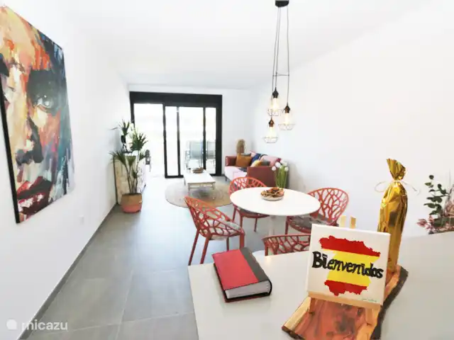 Appartement avec vue sur la piscine | Espagne, Costa Blanca, Orihuela Costa - appartement Salon et salle à manger