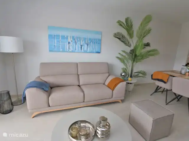 Apartamento de lujo en Flamenca Village en España, Costa Blanca, Orihuela Costa - apartamento Sala de estar y comedor