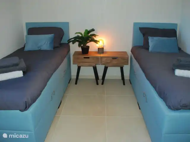 Appartement familial de luxe à Zuid  | Espagne, Costa Blanca, Orihuela Costa - appartement Chambre avec deux lits simples