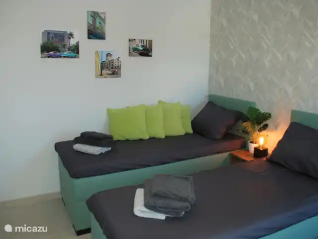 Appartement familial de luxe à Zuid  | Espagne, Costa Blanca, Orihuela Costa - appartement Chambre avec deux lits simples