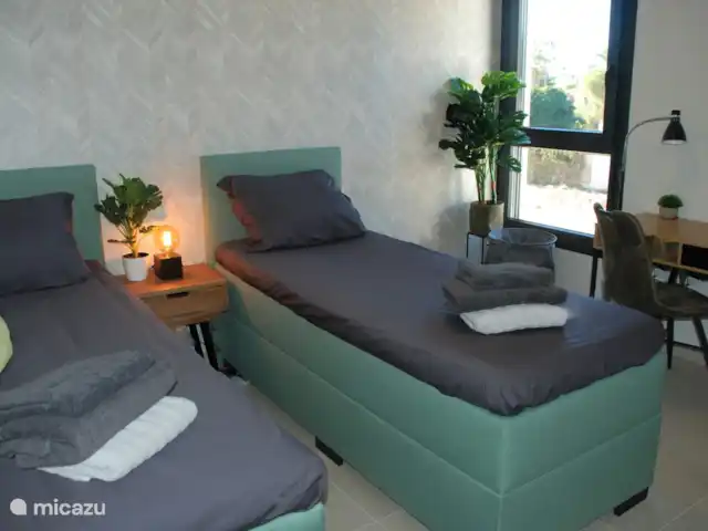 Appartement familial de luxe à Zuid  | Espagne, Costa Blanca, Orihuela Costa - appartement Chambre avec deux lits simples