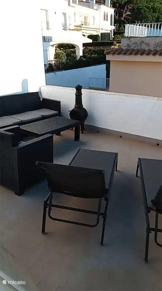 Terrasmeubilair met Chimenea