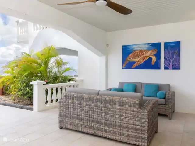 Location de Vacances Bonaire, Bonaire, Belnem, appartement - Appartements Belmar en bord de mer  Terrasse privative