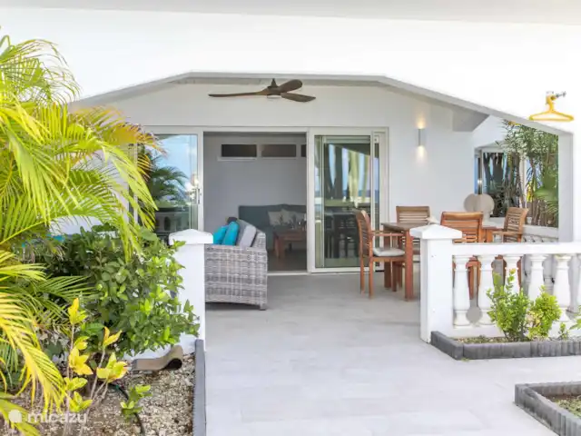 Location de Vacances Bonaire, Bonaire, Belnem, appartement - Appartements Belmar en bord de mer  Terrasse privative