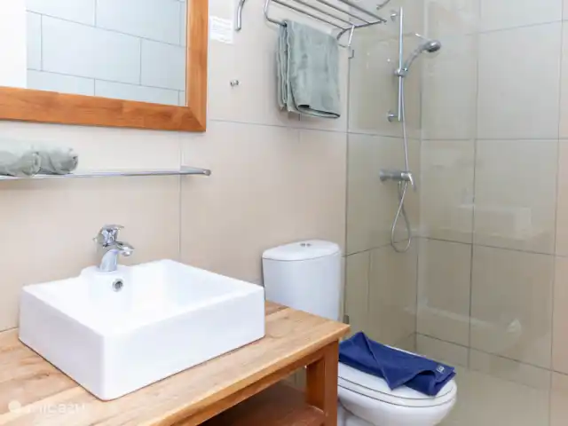 Location de Vacances Bonaire, Bonaire, Belnem, appartement - Appartements Belmar en bord de mer  2ème salle de bain