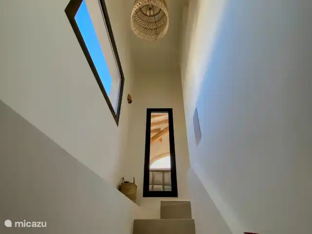 Casa Shanti | Espagne, Costa Blanca, Jávea - villa L’escalier menant à l’étage inférieur.