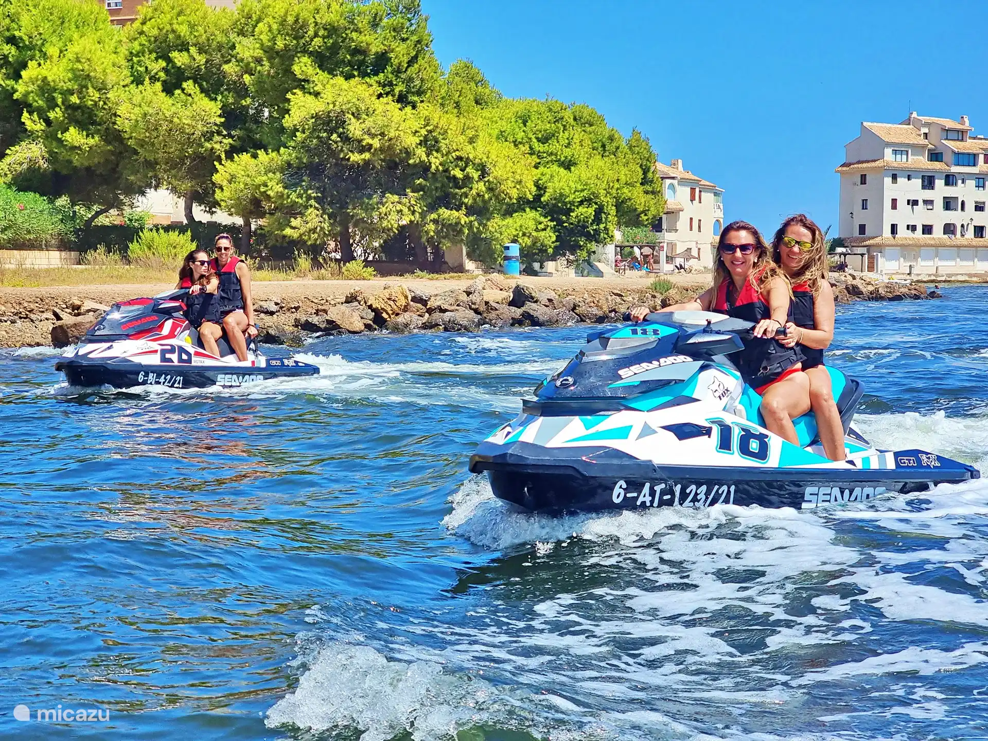 Wassersport, ja auch Jetski ist möglich