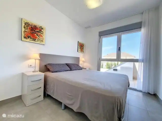 Location de Vacances Espagne, Costa Cálida, Lo Pagán, penthouse - Casa Luna Dorada - luxe Chambre parentale avec salle de bain attenante et toilettes