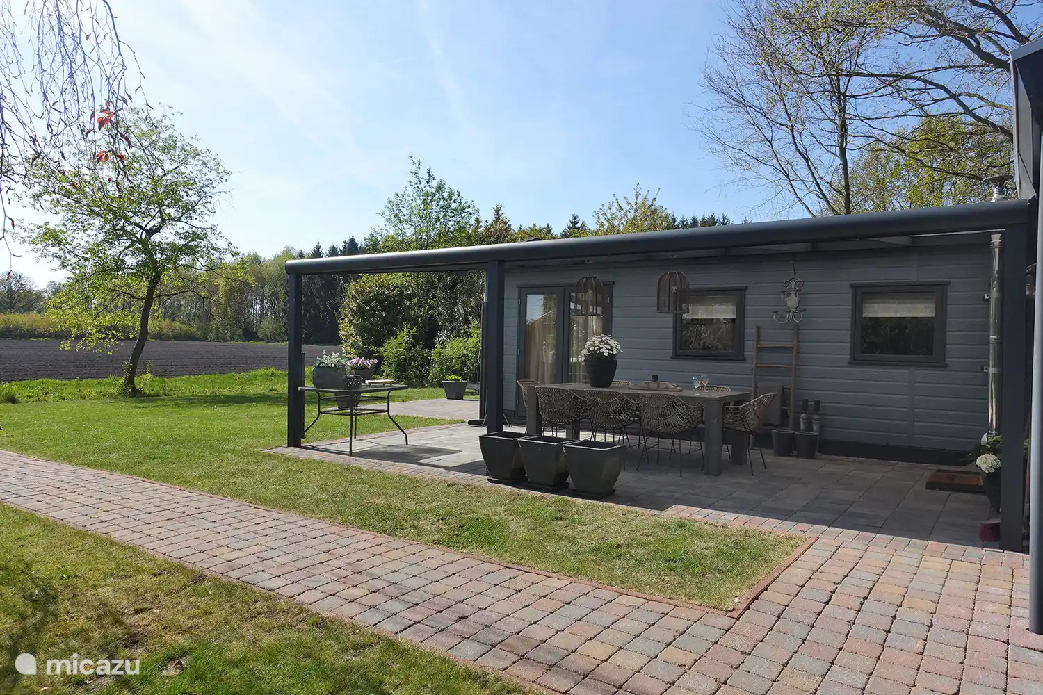 5 persoons chalet Capfun Stoetenslagh, buiten